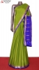 Contrast Classic Pure Mysore Crepe Silk Saree